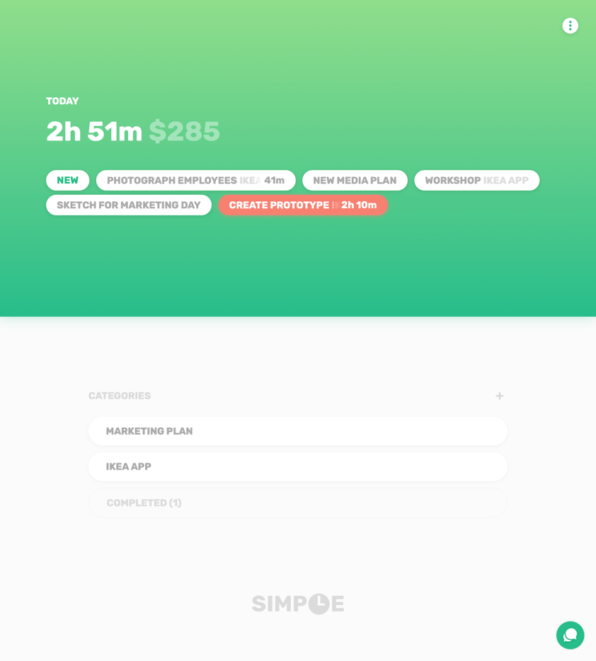 Simple Time Tracker